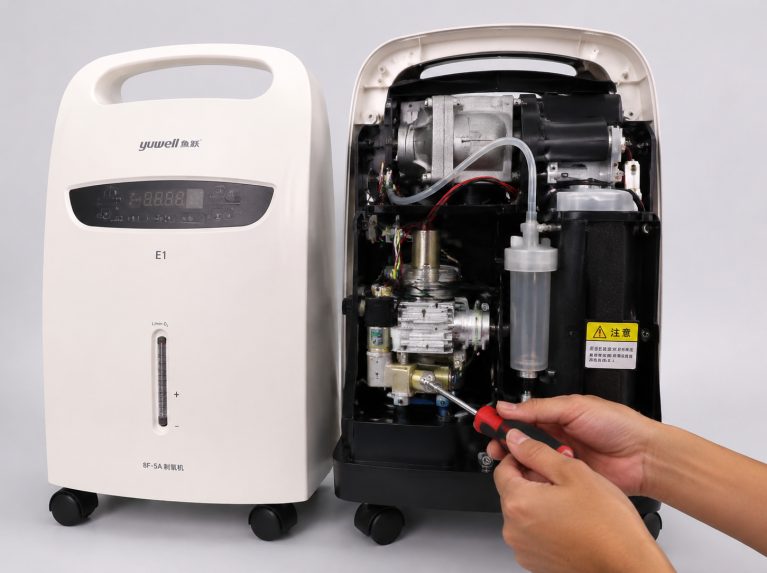 十堰鱼跃制氧机E1/E2/E3/E4故障代码维修